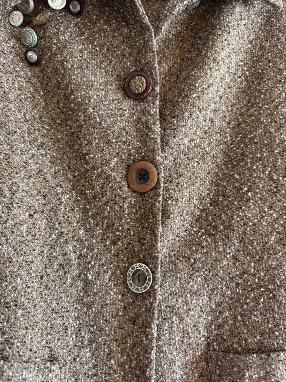 Multi Button Decor Jacket - Picture 7 of 7